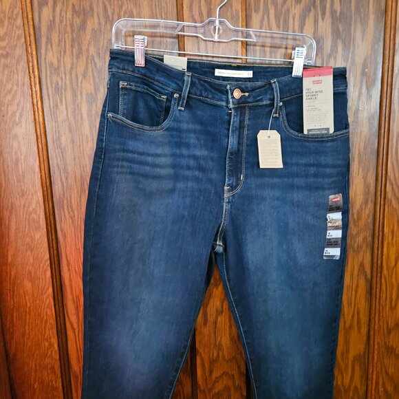 721 High Rise Skinny Ankle Jeans SZ 33 -16 - Picture 4 of 9